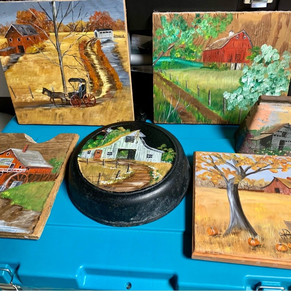 Rustic Farmhouse Wall Art Set